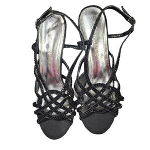 NWOT Black Sandals Size 8 5